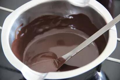 妙緣純脂巧克力融化