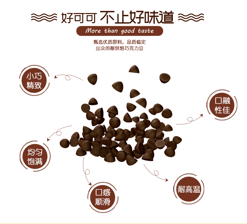 妙緣耐烘焙巧克力豆